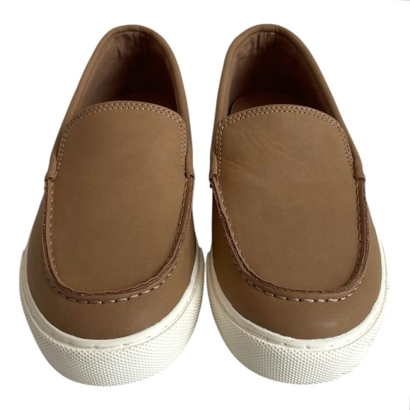 Goodfellow & Co Men’s Tan Leather Casual Loafers Slip-On Shoes Size 7  NWOB - Picture 2 of 8